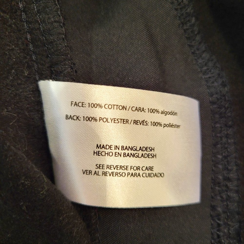 Orvis Red and Black Plaid Fleece Lined Snap Front Jacket, Size Medium, EUC - Picture 10 of 12